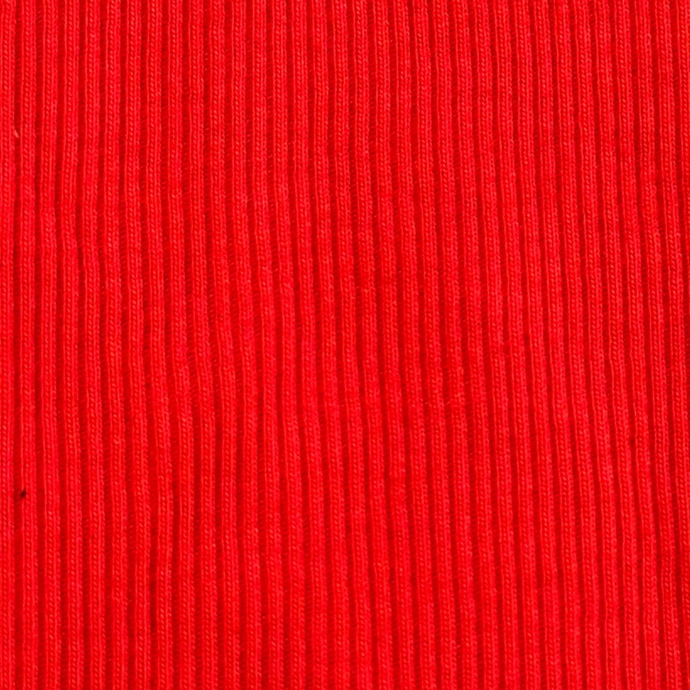 NT Red Racerback Ribbed Sequin Strap Tank Top - Picture 3 of 4
